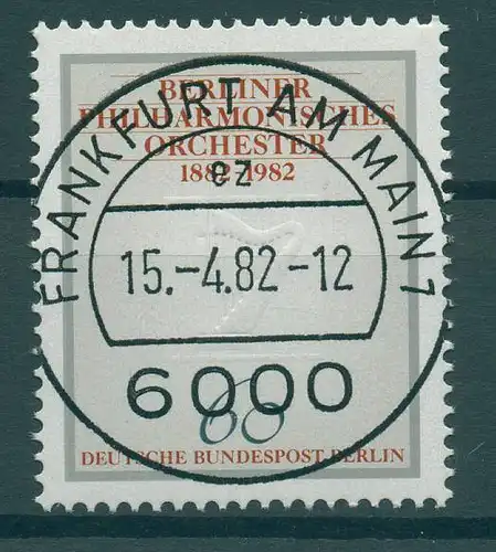 BERLIN 1982 Nr 666 gestempelt (229682)