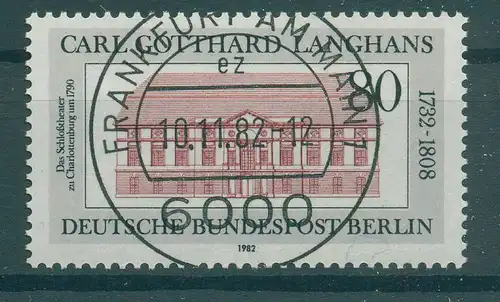 BERLIN 1982 Nr 684 gestempelt (229683)