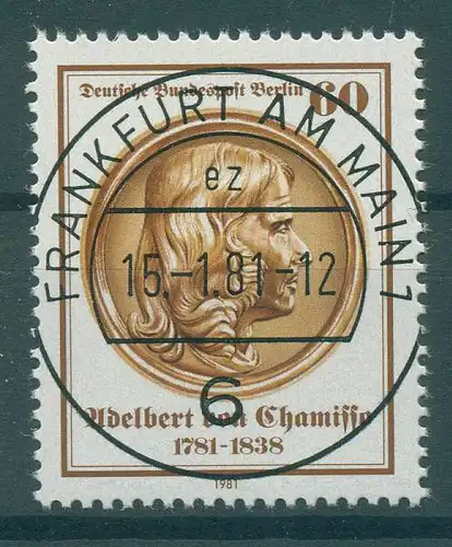 BERLIN 1981 Nr 638 gestempelt (229697)