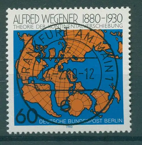 BERLIN 1980 Nr 616 gestempelt (229705)