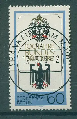 BERLIN 1979 Nr 598 gestempelt (229719)