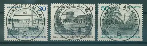 BERLIN 1976 Nr 529-531 gestempelt (229752)