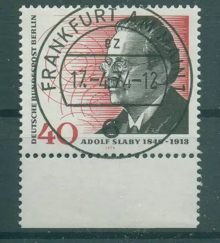 BERLIN 1974 Nr 467 gestempelt (229766)