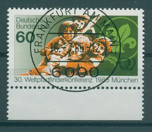 BUND 1985 Nr 1254 gestempelt (229793)