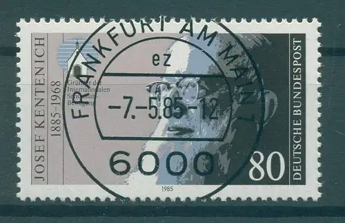 BUND 1985 Nr 1252 gestempelt (229794)