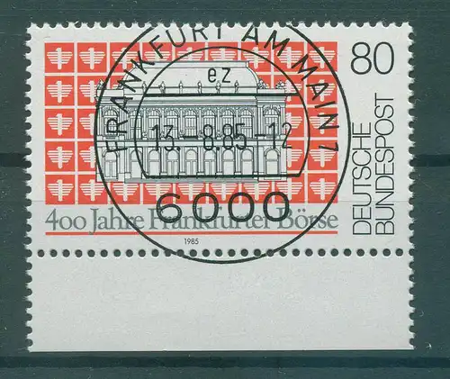 BUND 1985 Nr 1257 gestempelt (229799)