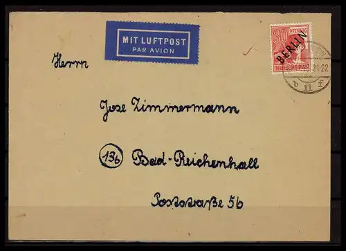 BERLIN 1948 Nr 11 gestempelt (229870)