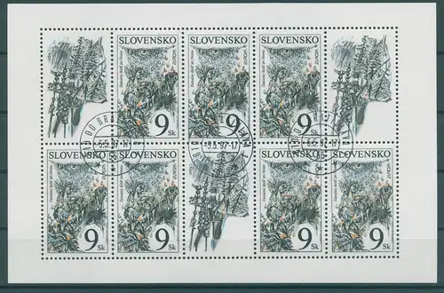 SLOWAKEI 1997 Nr 278 KB gestempelt (229915)