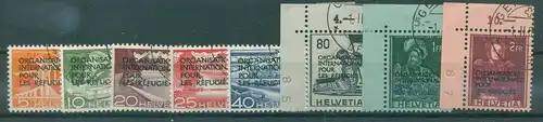 SCHWEIZ OIR 1950 Nr 1-8 gestempelt (229942)