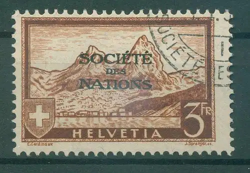 SCHWEIZ 1927 Nr SDN56 gestempelt (229975)