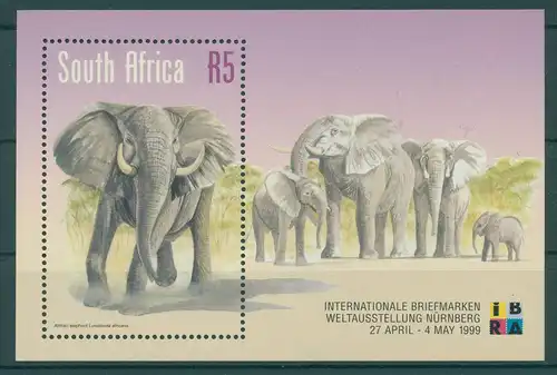 SUEDAFRIKA 1999 Bl.75 postfrisch (229990)