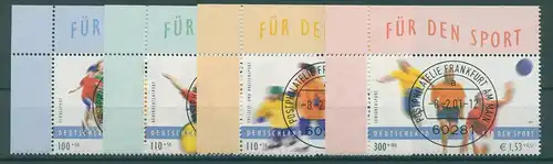 BUND 2001 Nr 2165-2168 gestempelt (230033)