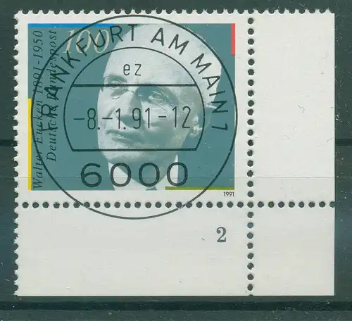 BUND 1991 Nr 1494 gestempelt (230068)
