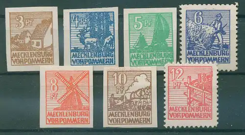 SBZ 1946 Nr 29-36x postfrisch (230113)