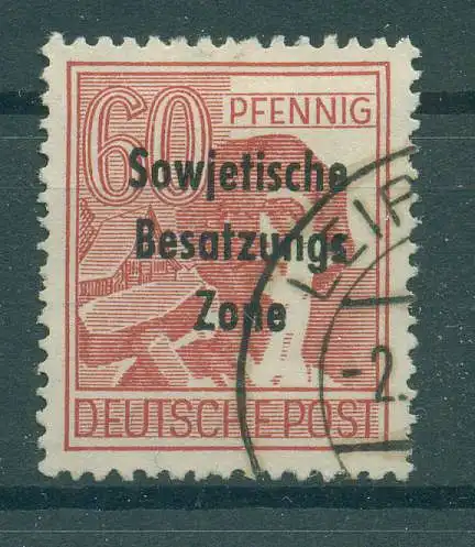SBZ 1948 Nr 195a gestempelt (230117)
