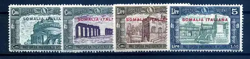 ITAL.SOMALILAND 1930 Nr 144-147 ungebraucht (408867)