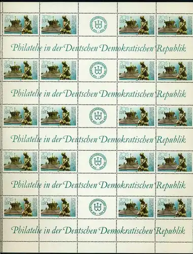 DDR 1990 Nr 3265-66 ZD-Bogen postfrisch (700007)