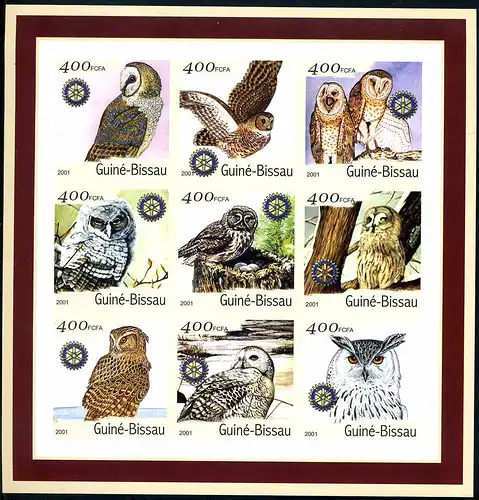 GUINEA-BISSAU 2001 Nr 1437-1445 postfrisch (700244)
