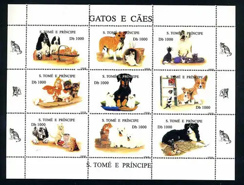 S.TOME ET PRINCIPE 1995 Nr 1580-1588 postfrisch (700258)