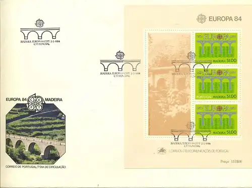 MADEIRA 1984 Bl.43 gestempelt (700299)