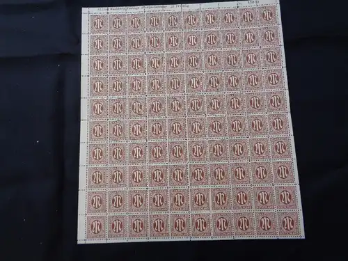 BIZONE 1945 BOGEN Nr 6z OL postfrisch (700594)