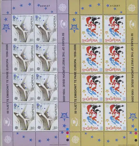 ALBANIEN 2005 Nr 3045-3046 postfrisch (700916)