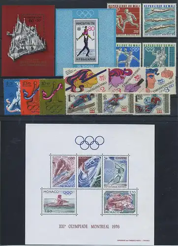 OLYMPIADE 1976 Lot postfrisch (700927)