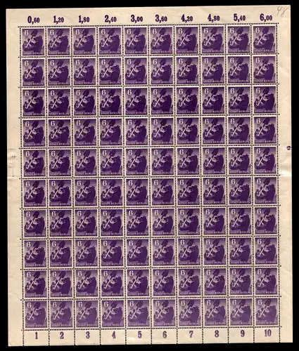SBZ 1945 Nr 2A wbzt postfrisch (701010)