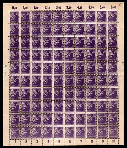 SBZ 1945 Nr 2A wbzt postfrisch (701012)