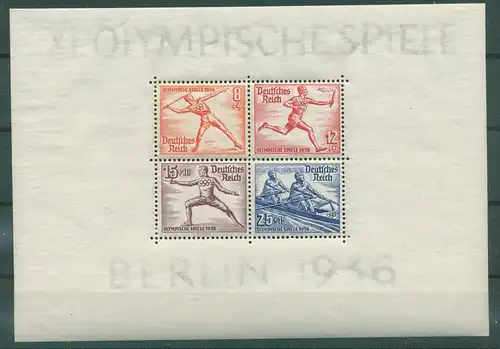 DEUTSCHES REICH 1936 Bl.6 postfrisch (230787)