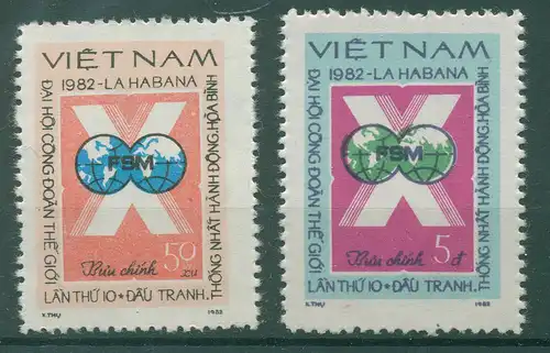 VIETNAM 1982 Nr 1200-1201 postfrisch (230703)