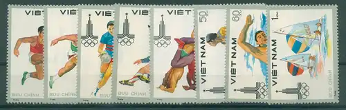 VIETNAM 1980 Nr 1093-1100 postfrisch (230727)