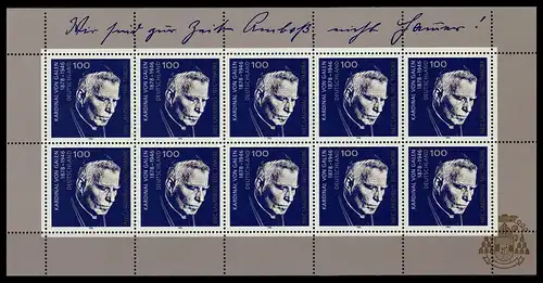 BUND 1996 Nr 1848 postfrisch (230593)