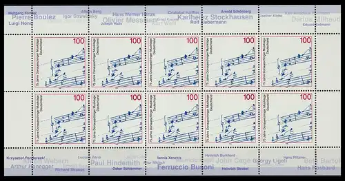 BUND 1996 Nr 1890 postfrisch (230601)