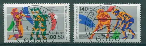 BERLIN 1989 Nr 836-837 gestempelt (230325)