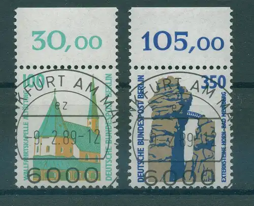 BERLIN 1989 Nr 834-835 gestempelt (230333)