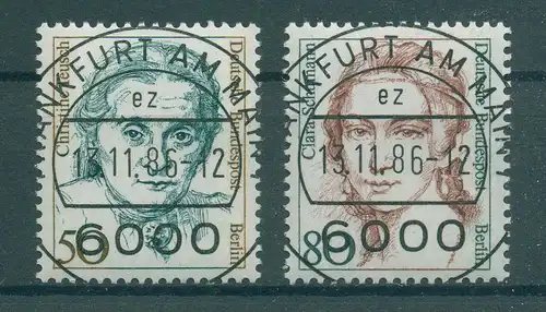 BERLIN 1986 Nr 770-771 gestempelt (230347)