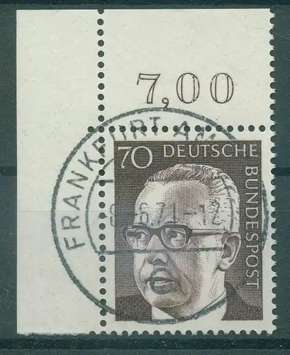 BUND 1970 Nr 641 gestempelt (230208)