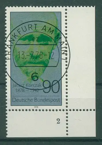 BUND 1978 Nr 973 gestempelt (230156)