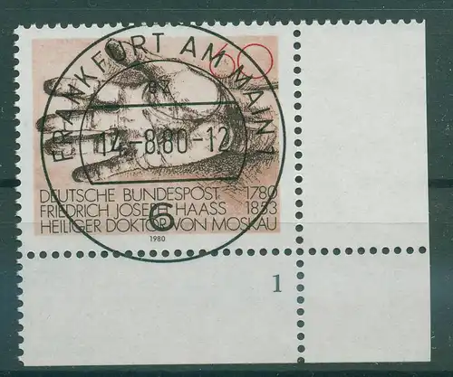 BUND 1980 Nr 1056 gestempelt (230160)