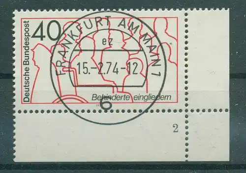 BUND 1974 Nr 796 gestempelt (230192)