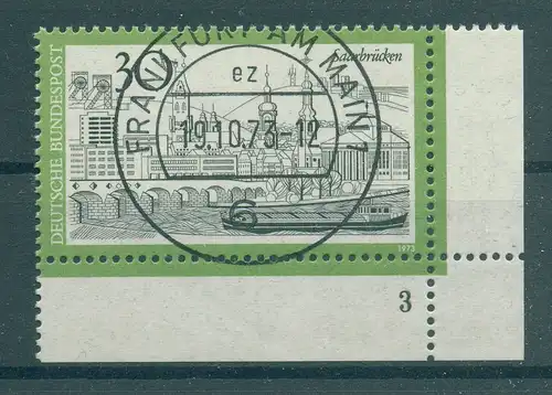 BUND 1973 Nr 787 gestempelt (230196)