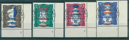 BUND 1972 Nr 742-745 gestempelt (230199)