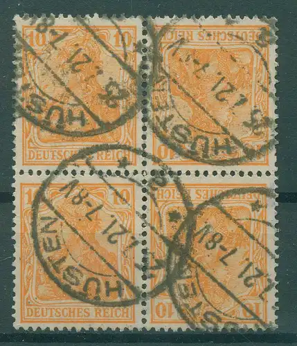 DEUTSCHES REICH 1920 Nr K1 gestempelt (230831)