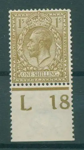 GROSSBRITANNIEN 1912 Nr 140 ungebraucht (232023)