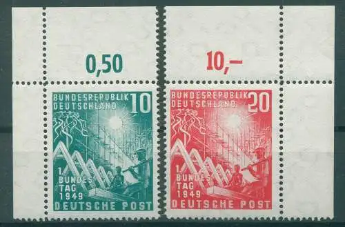 BUND 1949 Nr 111-112 postfrisch (921625)