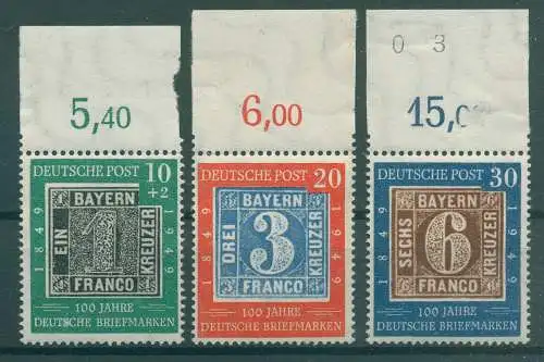 BUND 1949 Nr 113-115 postfrisch (921626)