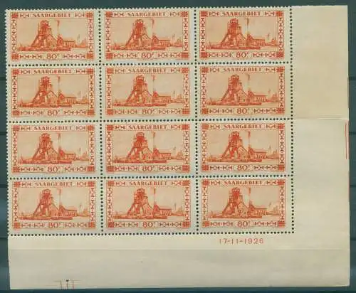 SAARGEBIET 1926 Nr 116 postfrisch (921634)