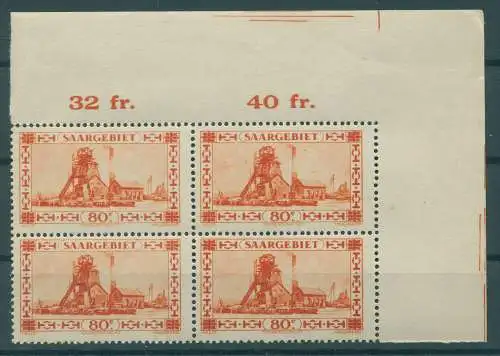 SAARGEBIET 1926 Nr 116 postfrisch (921635)