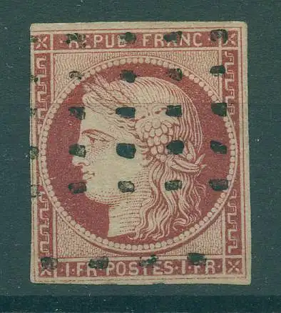 FRANKREICH 1849 Nr 7a gestempelt (921636)